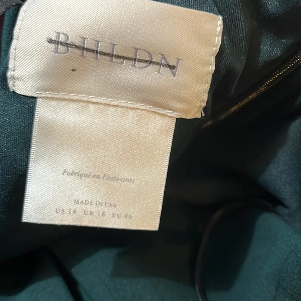 NWT BHLDN Valdis Dress Green size 14